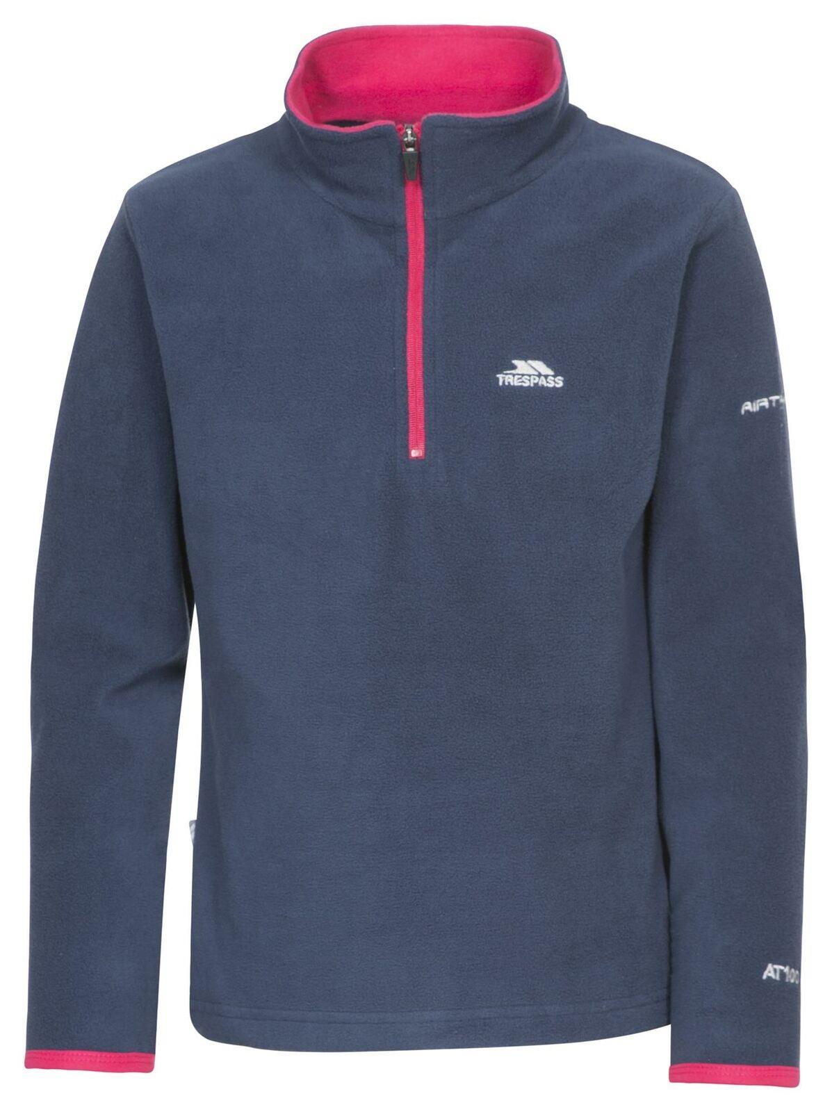 Trespass Womens Sybil Knitted Polyester Half Zip Micro Fleece Jacket - Just £8.99! Shop now at Warwickshire Clothing.