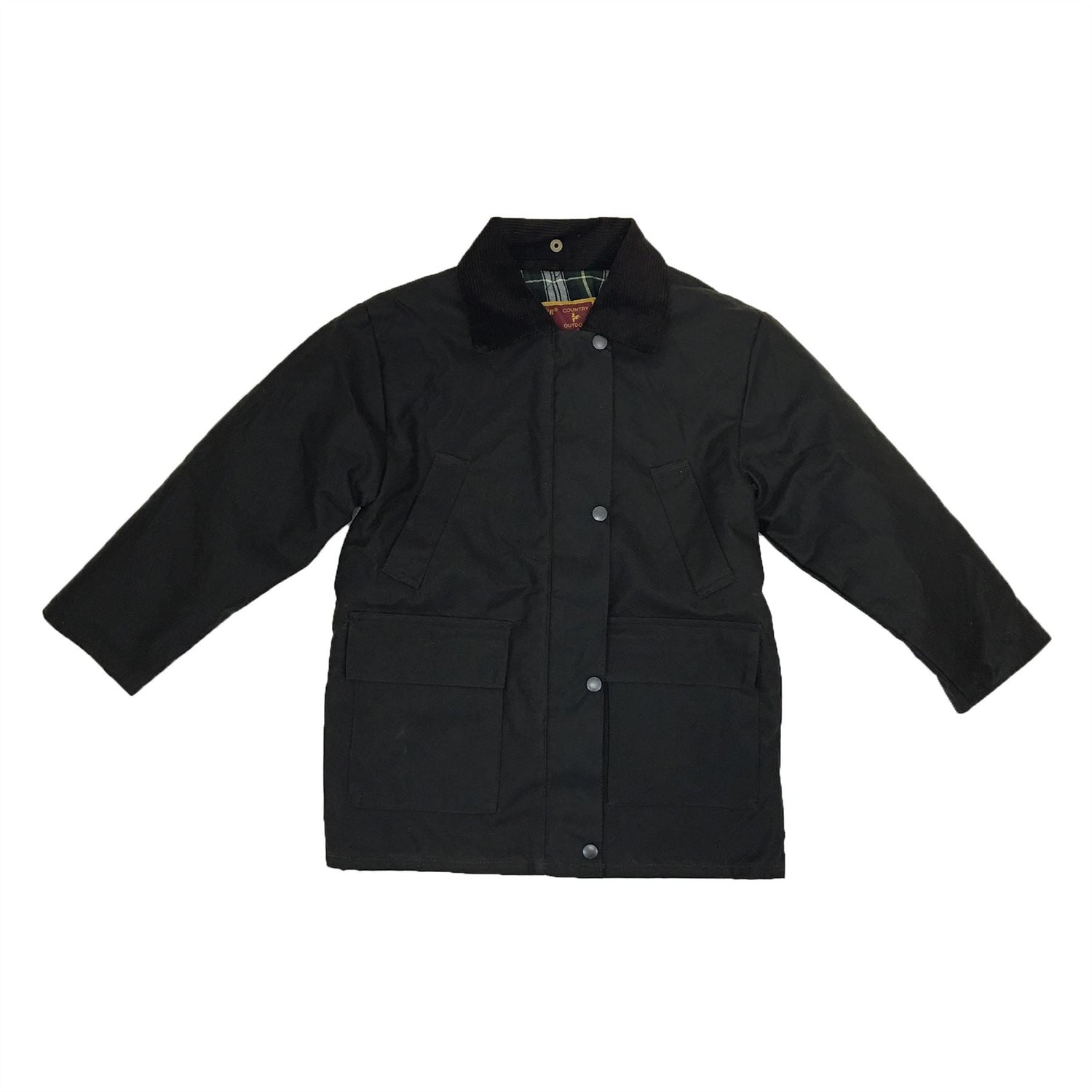 Hazy Blue Boys Girls Hi Diver Cotton Wax Country Coat - Just £29.99! Shop now at Warwickshire Clothing.