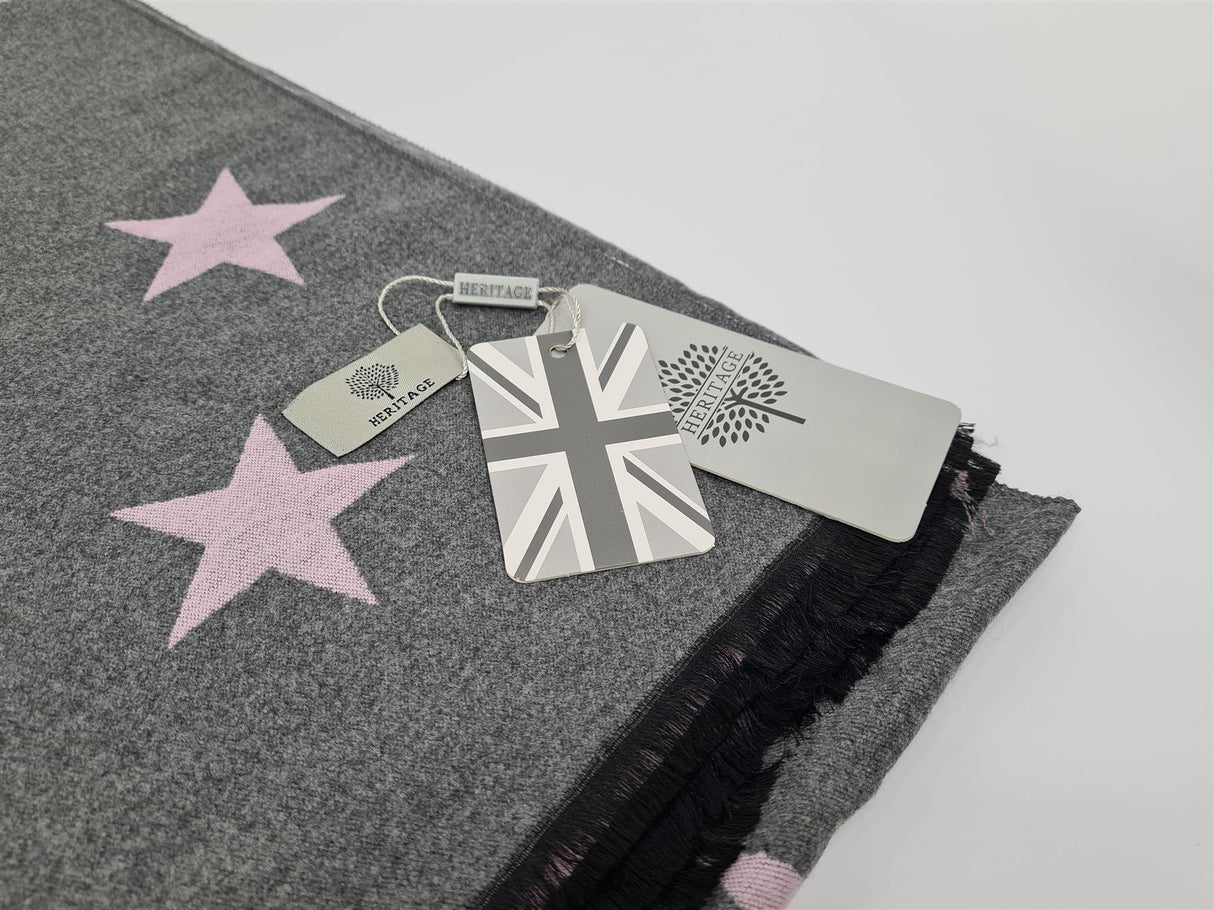 Heritage Ladies Star Luxury Scarf - Just £13.99! Shop now at Warwickshire Clothing.