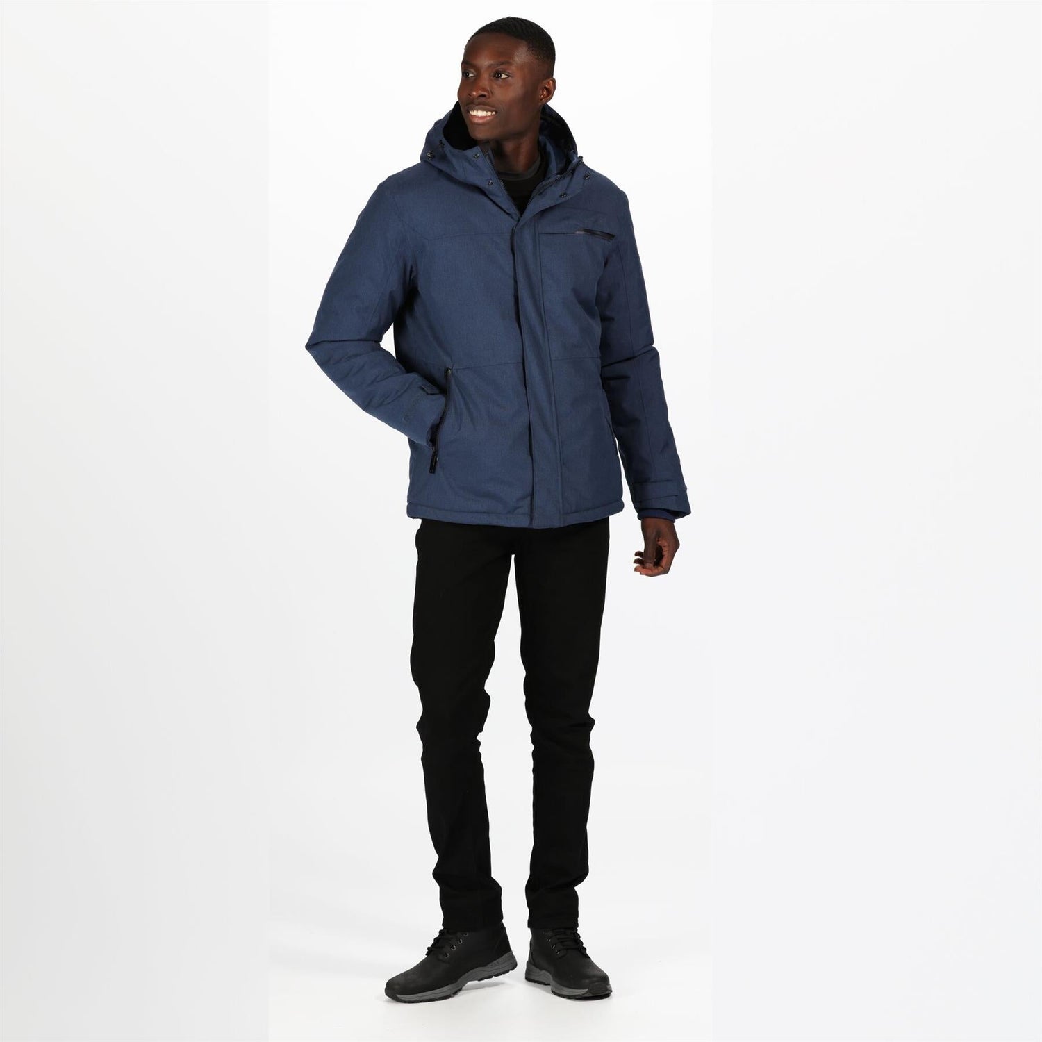 Regatta Mens Volter Shield II Heated Insulated Hooded Waterproof Jacket Coat - Just £84.99! Shop now at Warwickshire Clothing.