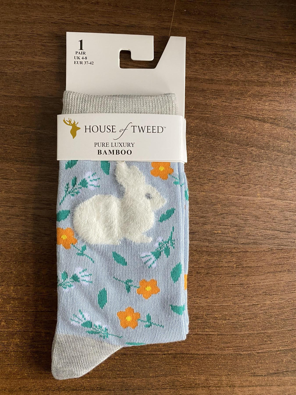House of Tweed Pure Luxury Women's Bamboo Socks - Animal Pattern Collection - Just £5.99! Shop now at Warwickshire Clothing.