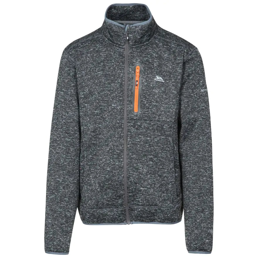 Trespass Mens Marl Fleece Jacket Bingham - Just £34.99! Shop now at Warwickshire Clothing.