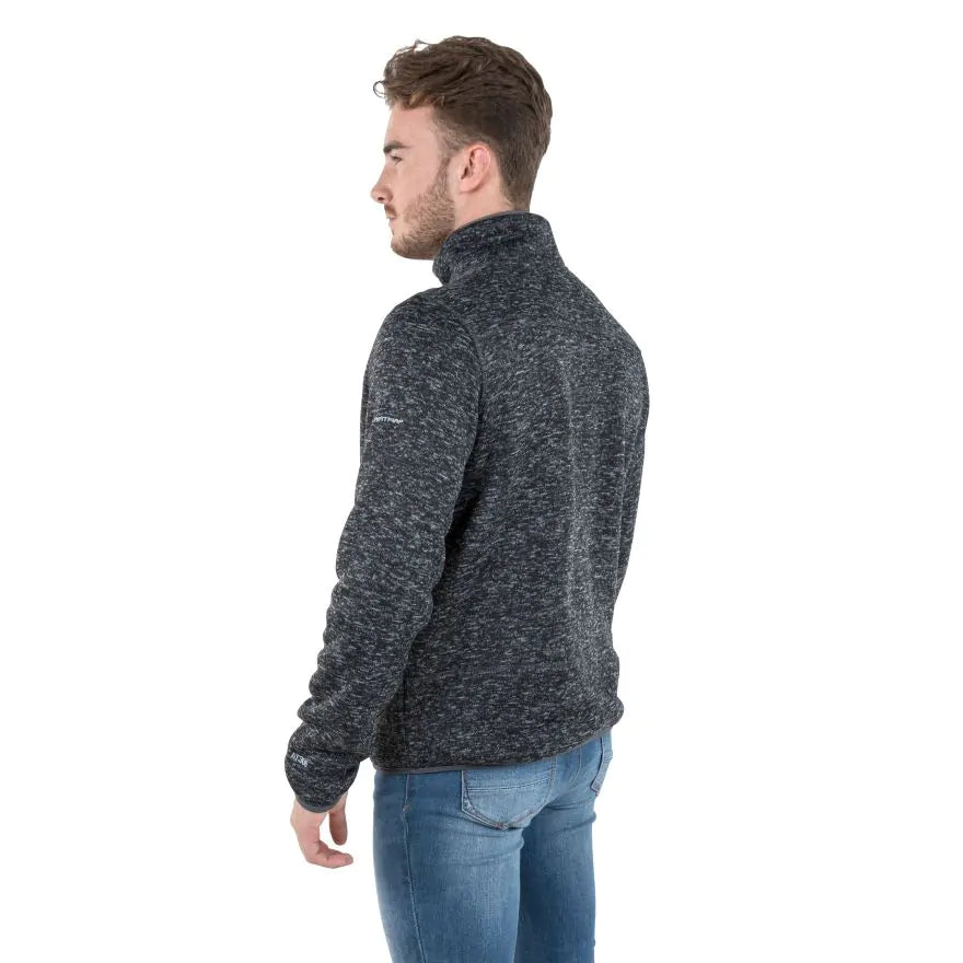 Trespass Mens Marl Fleece Jacket Bingham - Just £34.99! Shop now at Warwickshire Clothing.