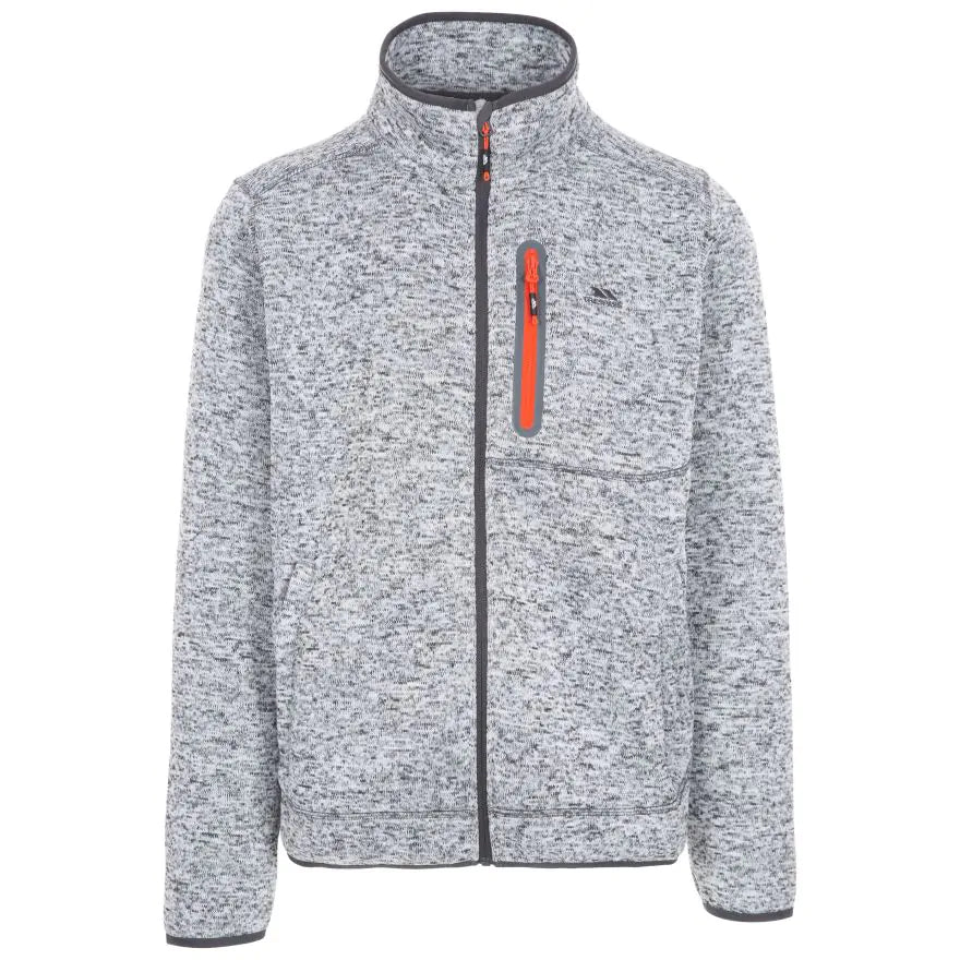 Trespass Mens Marl Fleece Jacket Bingham - Just £34.99! Shop now at Warwickshire Clothing.