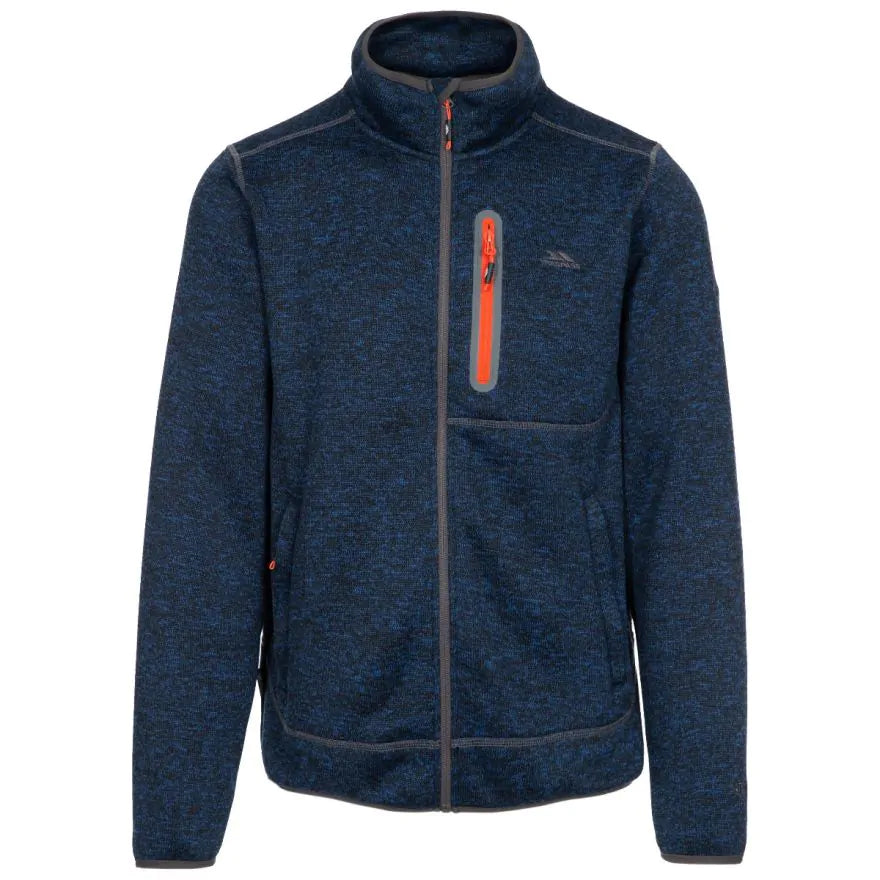 Trespass Mens Marl Fleece Jacket Bingham - Just £34.99! Shop now at Warwickshire Clothing.