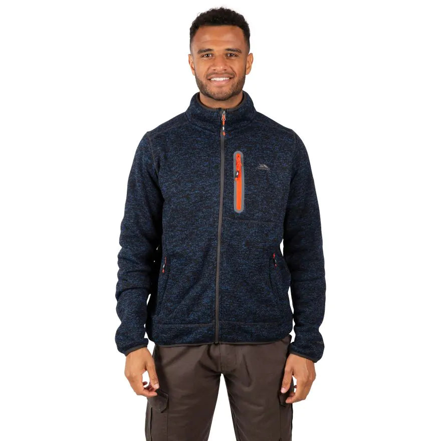 Trespass Mens Marl Fleece Jacket Bingham - Just £34.99! Shop now at Warwickshire Clothing.