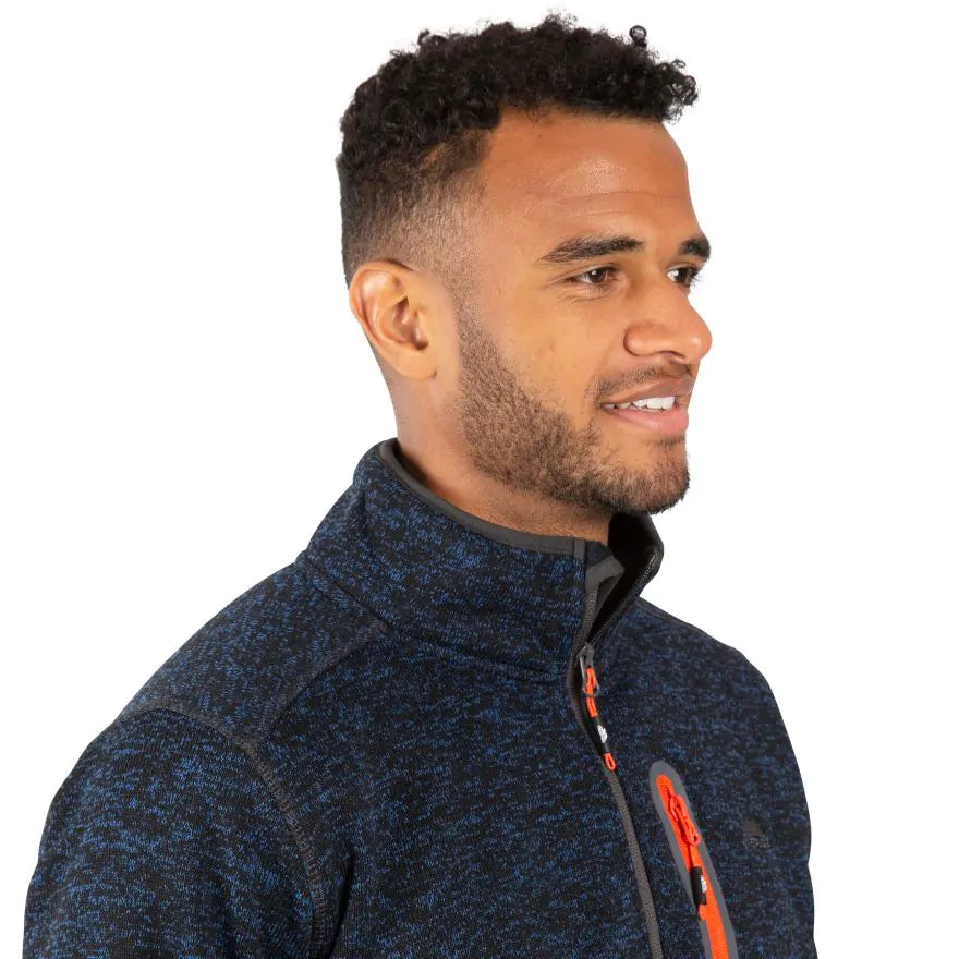 Trespass Mens Marl Fleece Jacket Bingham - Just £34.99! Shop now at Warwickshire Clothing.