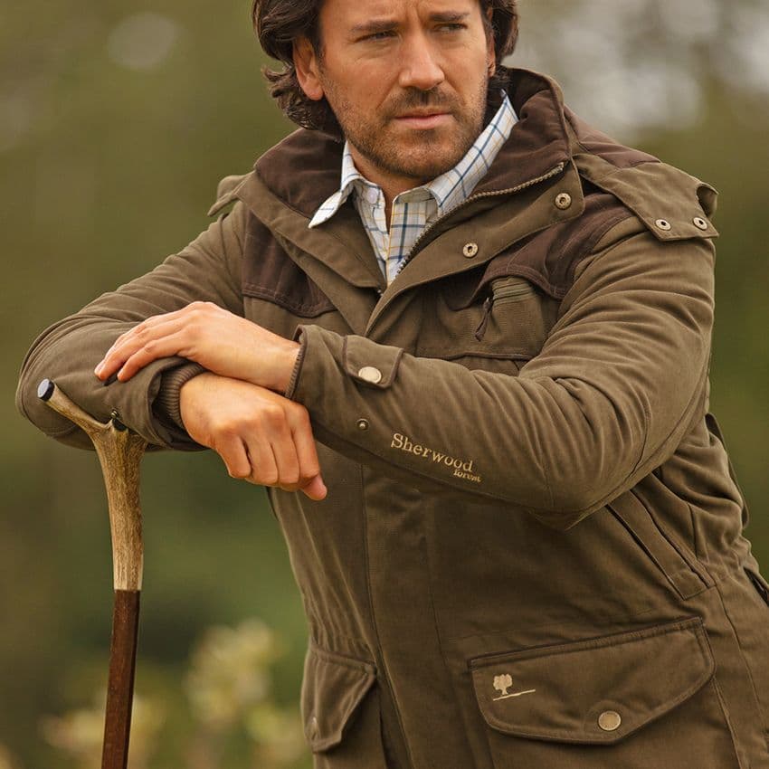 Sherwood Forest Blackmere Hunting Shooting Waterproof Jacket - Just £149.99! Shop now at Warwickshire Clothing.