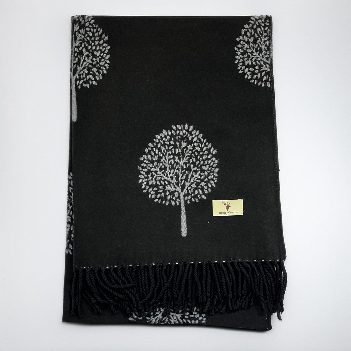 House of Tweed Tree of Life Scarf - Just £14.99! Shop now at Warwickshire Clothing.
