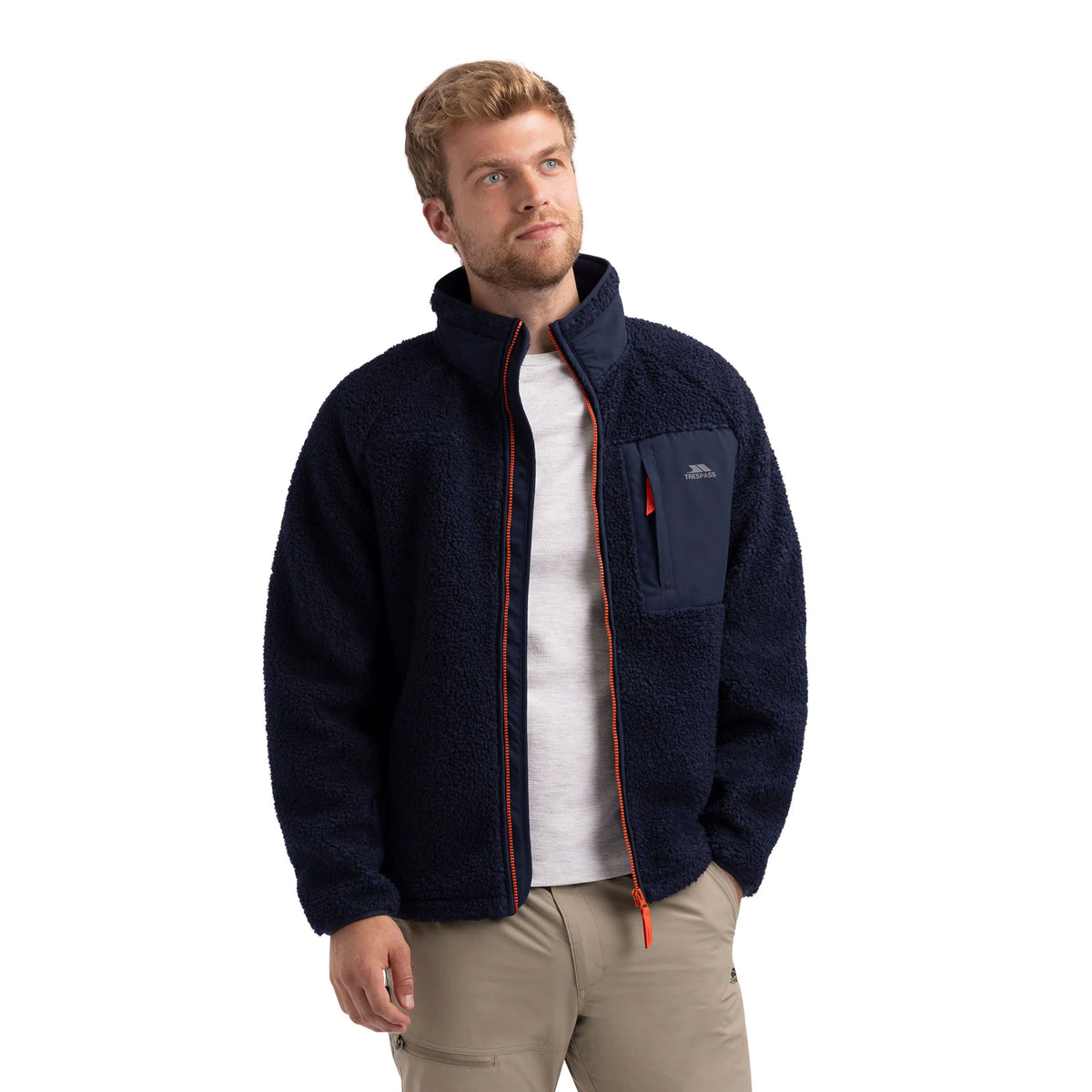 Trespass Mens Fleece Jacket Brookes
