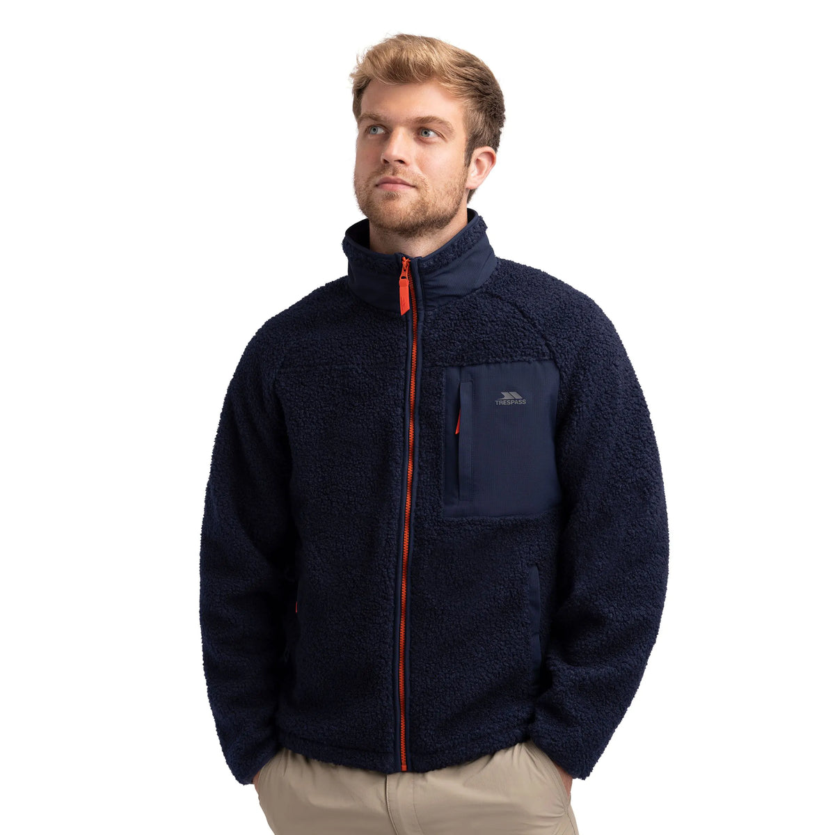 Trespass Mens Fleece Jacket Brookes