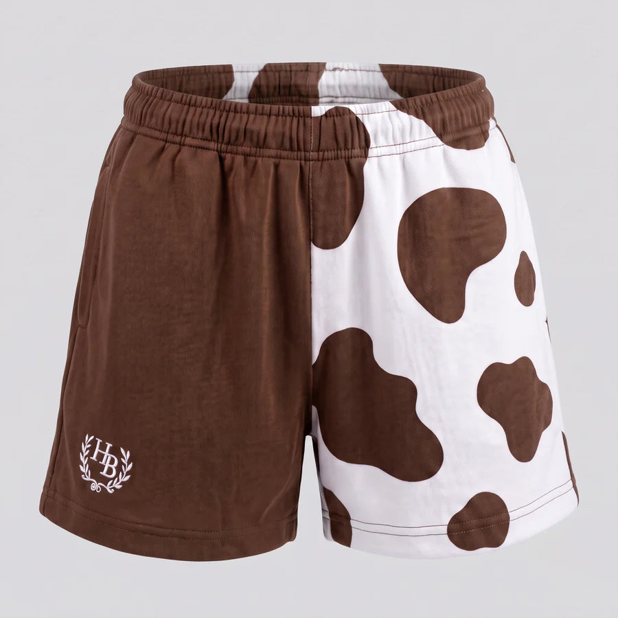 Hazy Blue Nelson - Unisex Coloured Block Shorts
