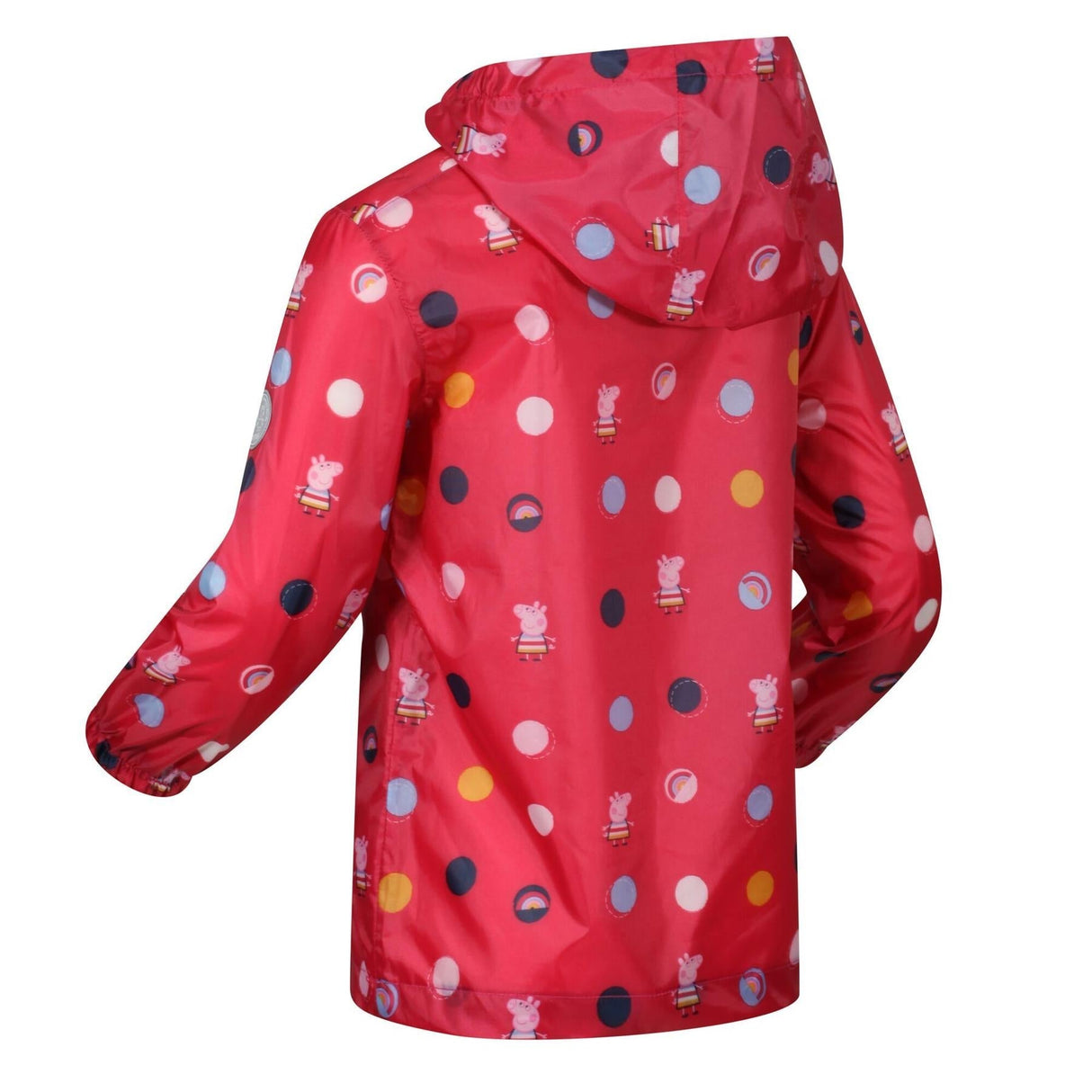Regatta Kids Peppa Pig Waterproof Hooded Packable Pack-It Jacket Boys Girls - Just £16.99! Shop now at Warwickshire Clothing.