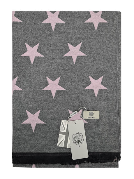 Heritage Ladies Star Luxury Scarf - Just $14.99! Shop now at Warwickshire Clothing. Free Dellivery.