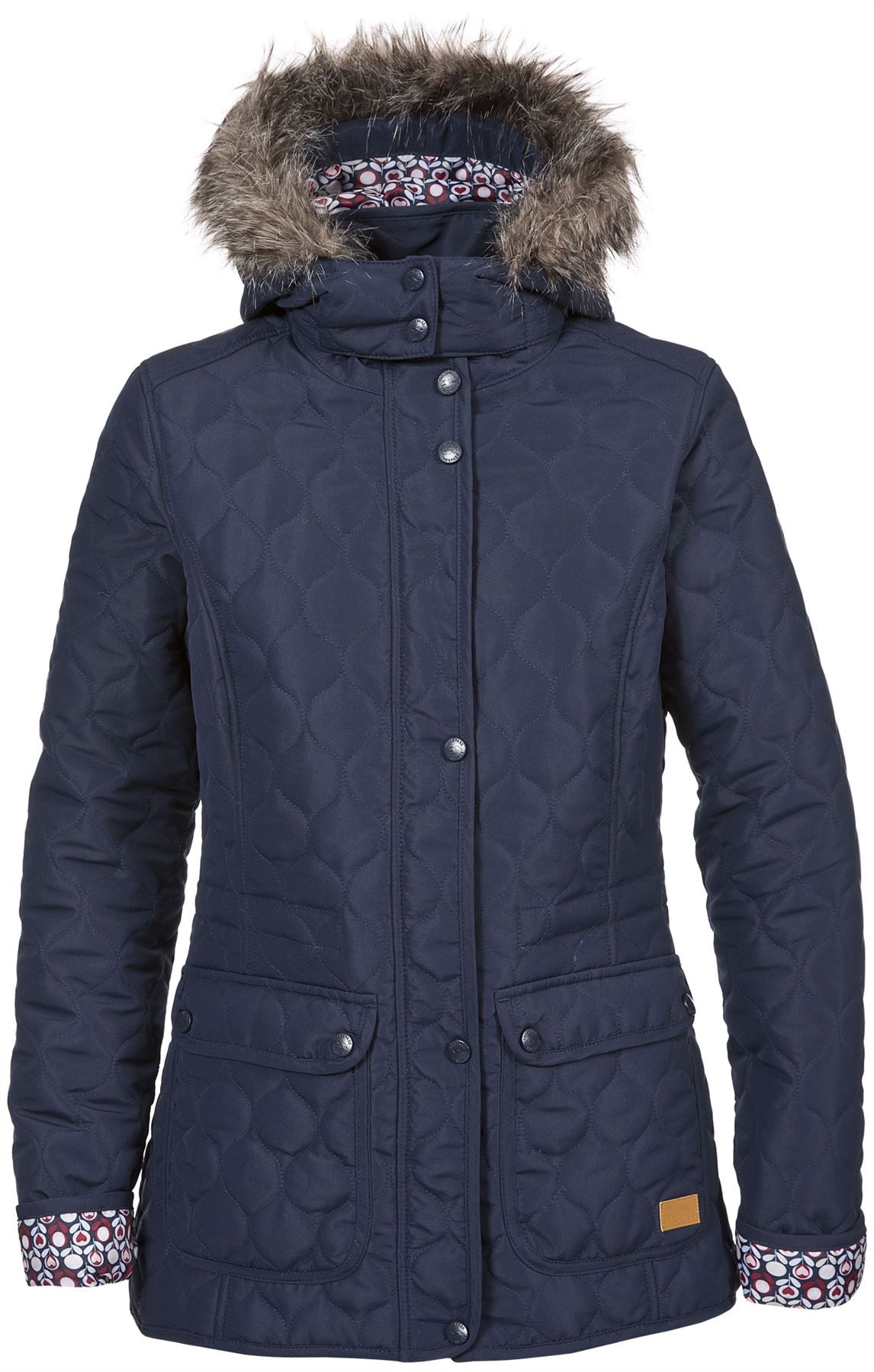 Trespass Womens Jenna Jacket Waterproof Qulited Padded Hooded Coat - Just £25.49! Shop now at Warwickshire Clothing.