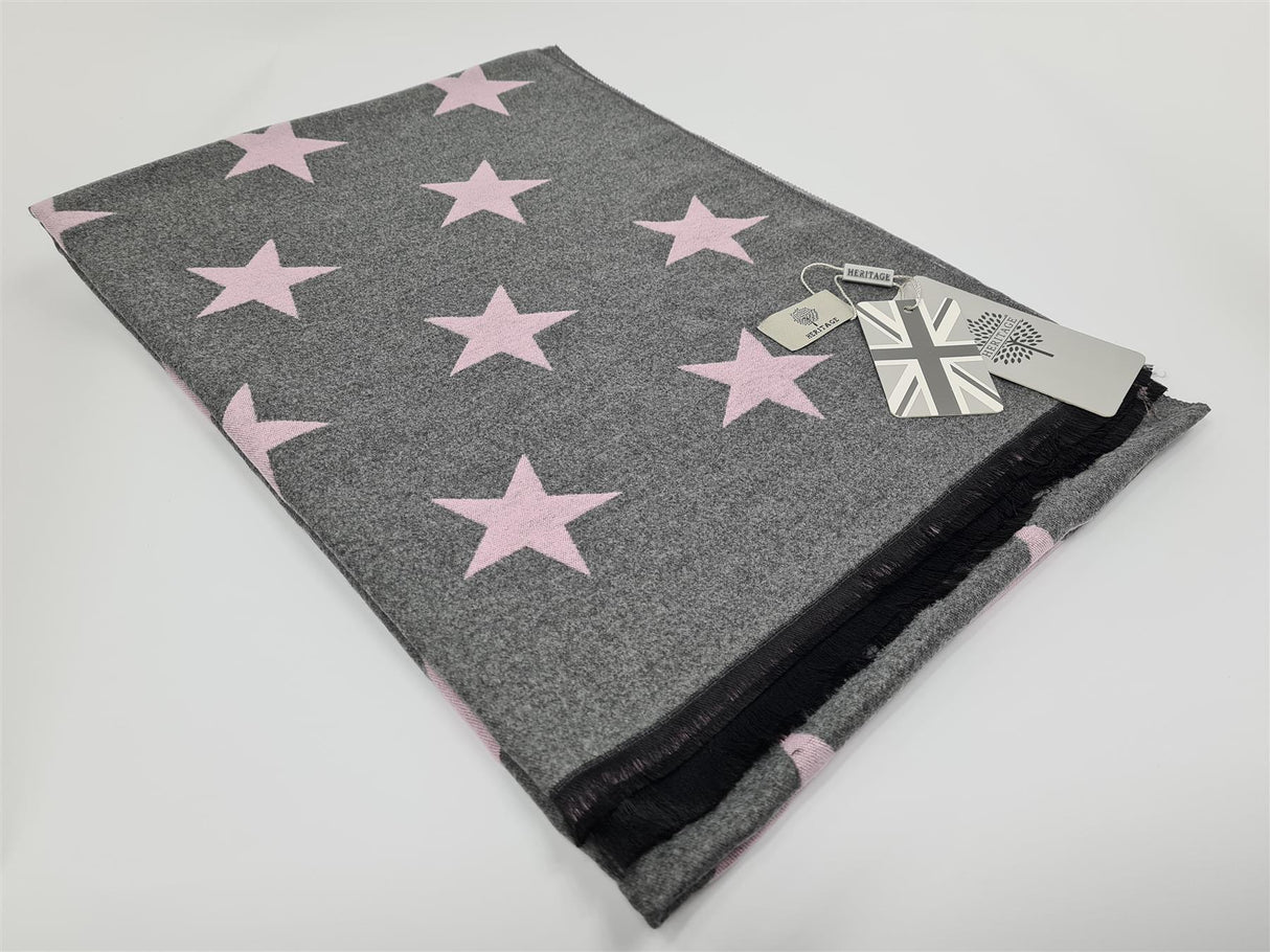 Heritage Ladies Star Luxury Scarf - Just £13.99! Shop now at Warwickshire Clothing.
