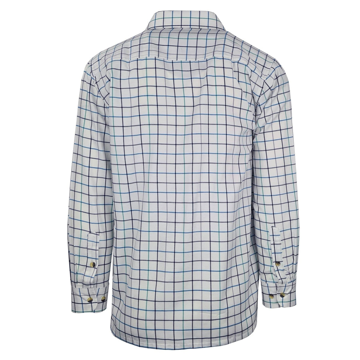 Country Classics Mens Long Sleeve Country Check Shirt - Blenheim Teal - Just £18.99! Shop now at Warwickshire Clothing.