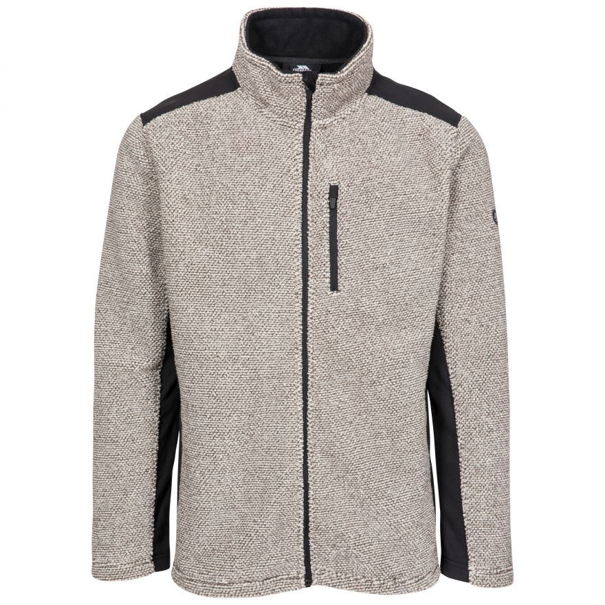 Trespass Mens Faratino Full Zip Knitted Fleece Insulated Jacket - Just £29.99! Shop now at Warwickshire Clothing.
