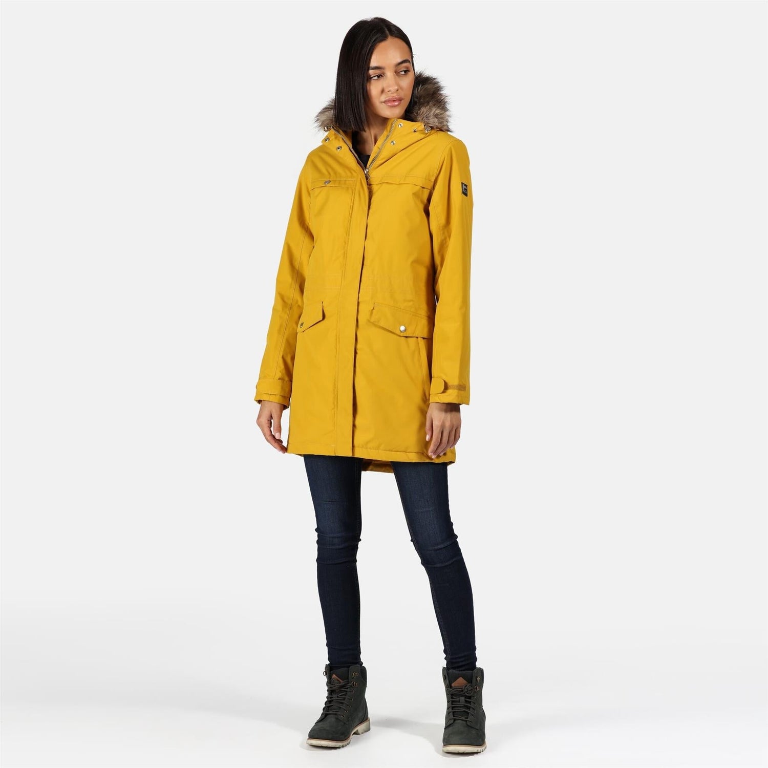 Regatta Womens Serleena II Waterproof Insulated Fur Trim Hooded Parka Jacket - Just £39.99! Shop now at Warwickshire Clothing.