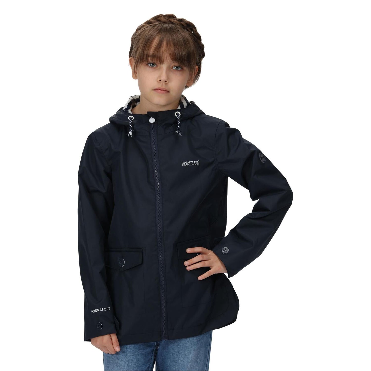 Regatta Girls Belladonna Waterproof Jacket Coat - Just £24.99! Shop now at Warwickshire Clothing.