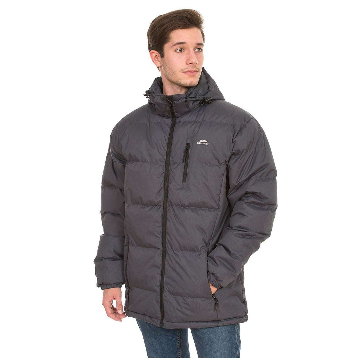 Trespass Mens Clip Padded Insulated Jacket - Just £25! Shop now at Warwickshire Clothing.