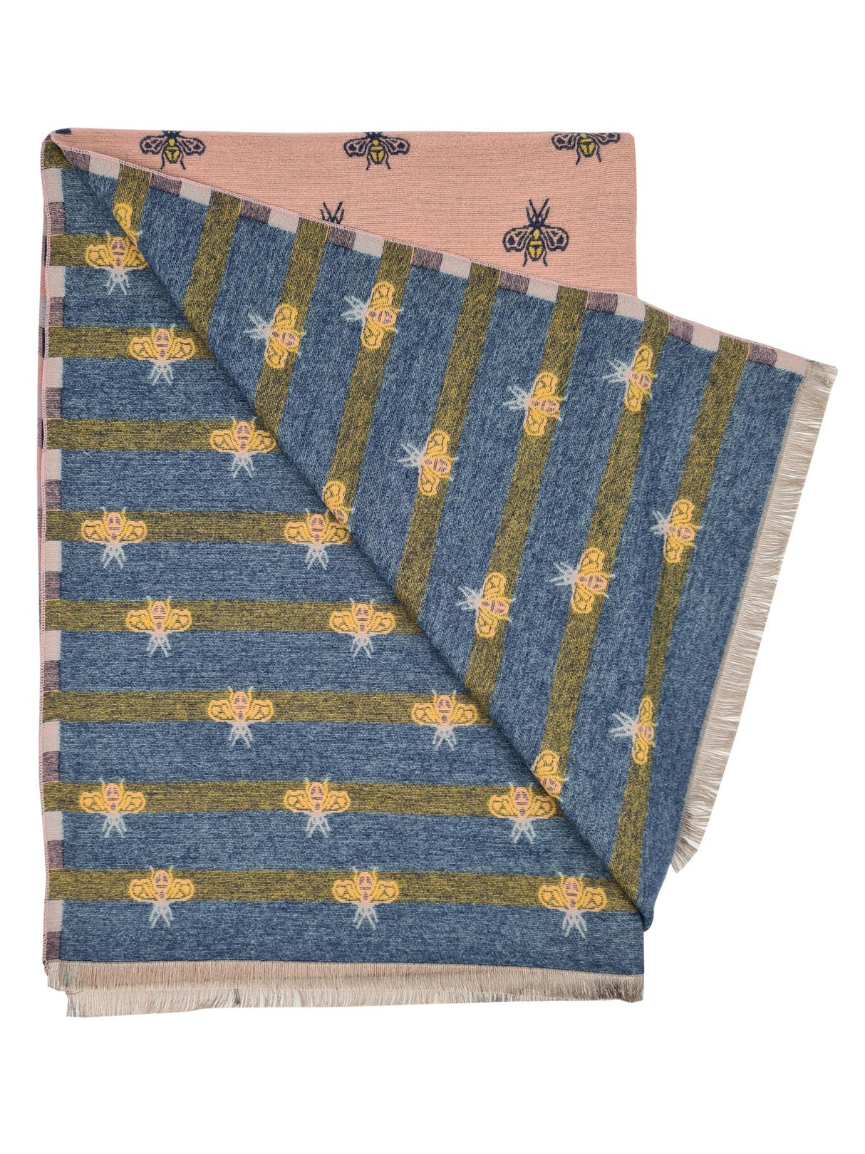 Heritage Ladies Cashmere Luxury Scarf - Bee - Just £13.99! Shop now at Warwickshire Clothing.