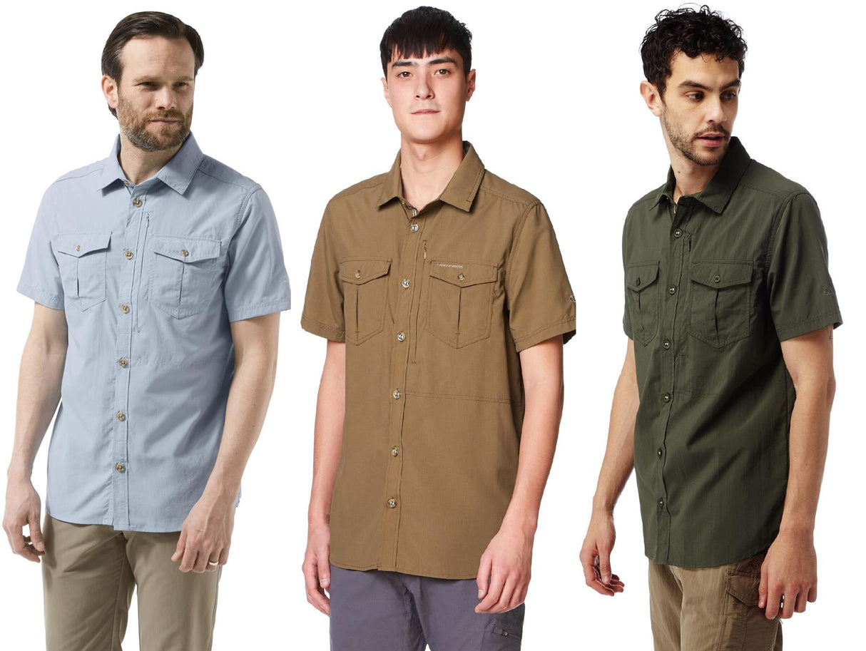 Craghopper Mens Nosi Life Adventure Short Sleeve Shirt - Just £55! Shop now at Warwickshire Clothing.