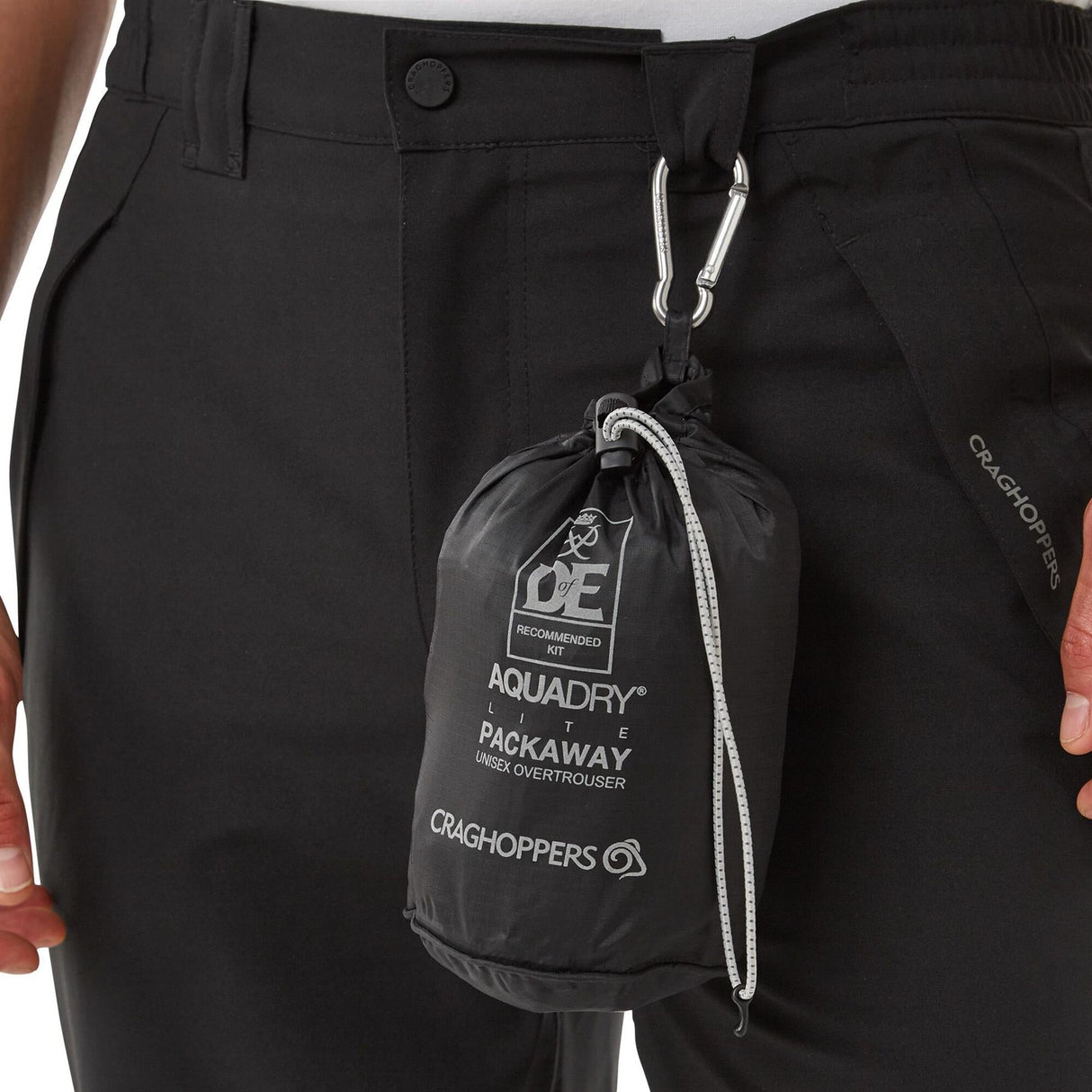 Craghoppers Unisex Ascent Waterproof Packable Over Trousers - Just £32.99! Shop now at Warwickshire Clothing.