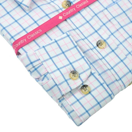 Country Classics Womens Check Long Sleeve Shirt - Beverley - Just £16.99! Shop now at Warwickshire Clothing.