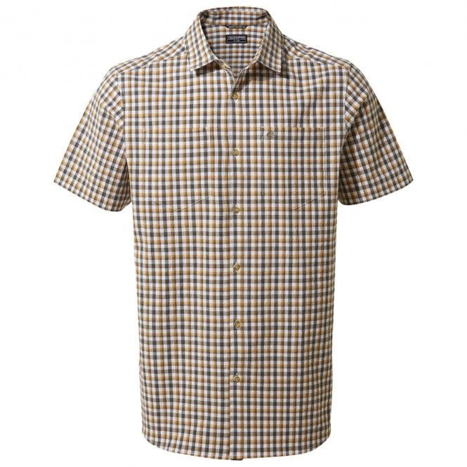 Craghoppers Mens Nour Check Shirt Short Sleeve - Just $16.90! Shop now at Warwickshire Clothing. Free Dellivery.