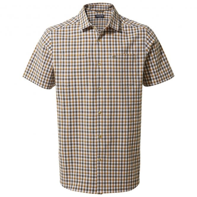 Craghoppers Mens Nour Check Shirt Short Sleeve - Just £16.90! Shop now at Warwickshire Clothing.