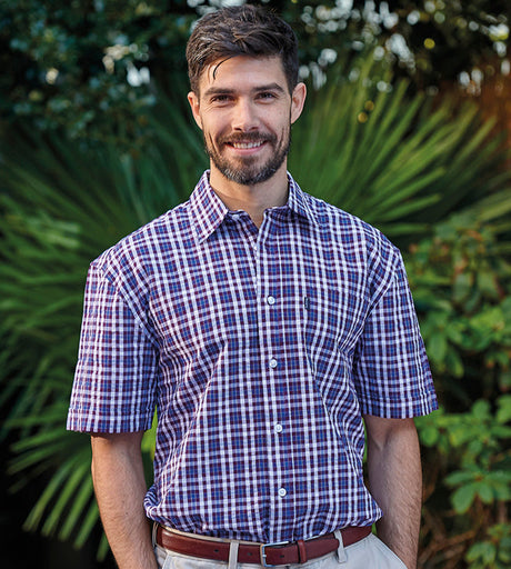 Champion Short Sleeved Shirt - Croyde - Just £14.99! Shop now at Warwickshire Clothing.