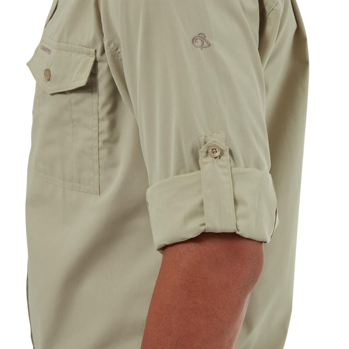 Craghoppers Mens New Kiwi Long Sleeved Shirt Walking Nosi Defence Travel - Just £29.99! Shop now at Warwickshire Clothing.
