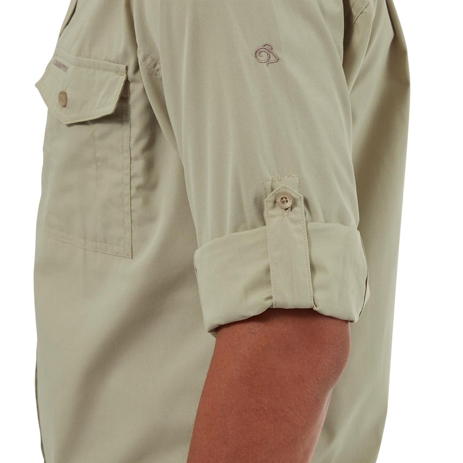 Craghoppers Mens New Kiwi Long Sleeved Shirt Walking Nosi Defence Travel - Just £29.99! Shop now at Warwickshire Clothing.
