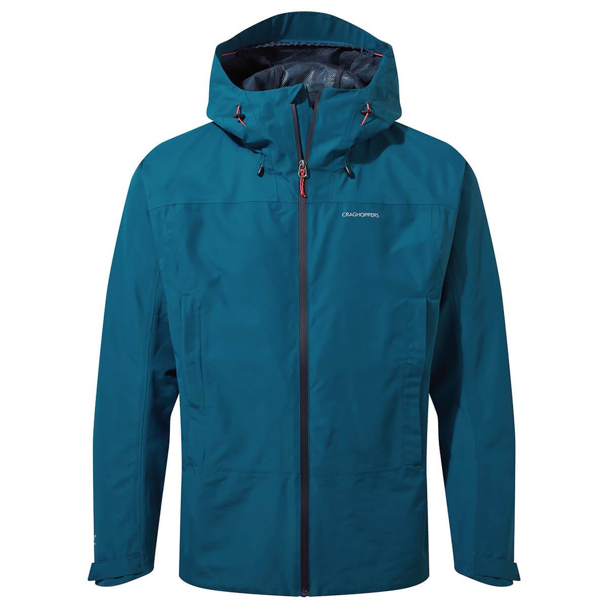 Craghoppers Mens Creevey Waterproof Breathable Recycled Hooded Jacket - Just £59.99! Shop now at Warwickshire Clothing.