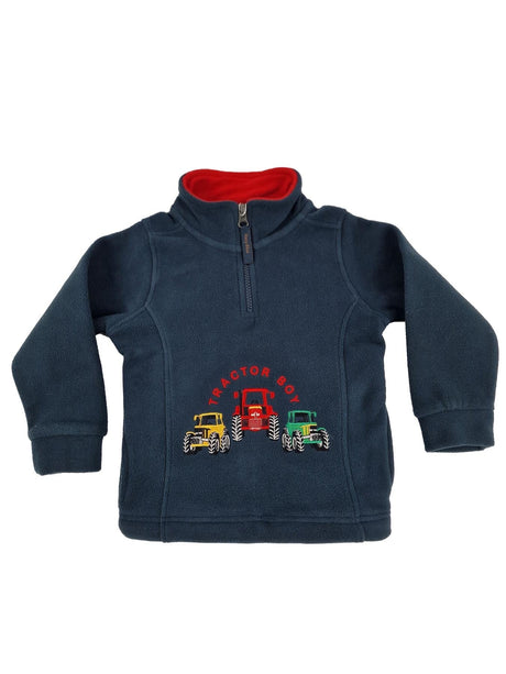 Hazy Blue Kids Half Zip Fleeces - Just $18.99! Shop now at Warwickshire Clothing. Free Dellivery.