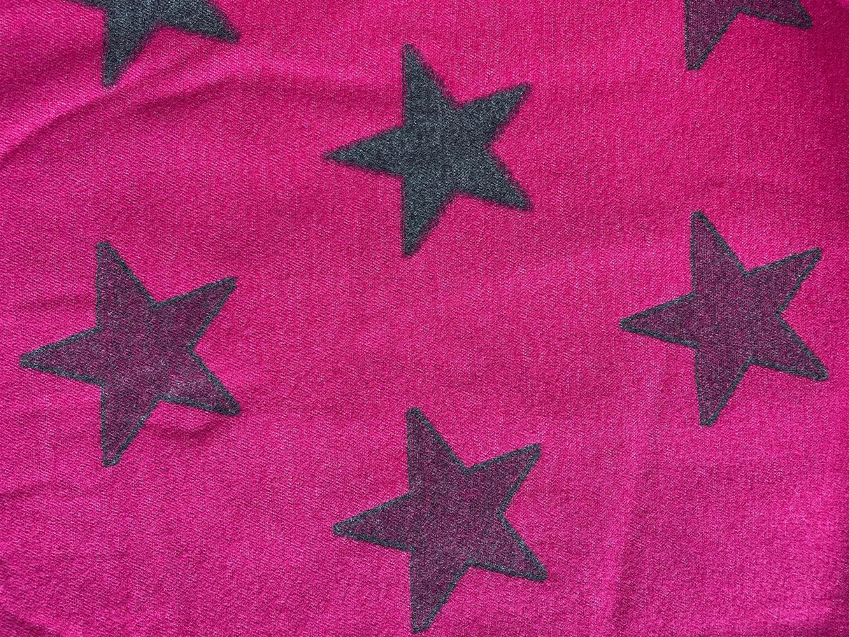House of Tweed Ladies Womens Scarf - Stars - Just £14.99! Shop now at Warwickshire Clothing.