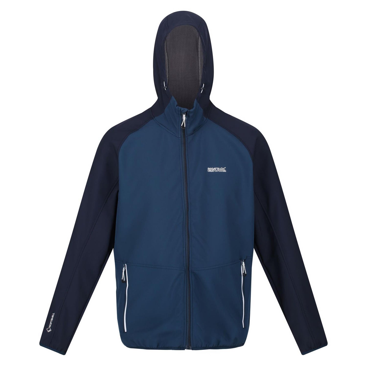 Regatta Mens Arec III Outdoor Hooded Softshell Jacket - Just £29.99! Shop now at Warwickshire Clothing.