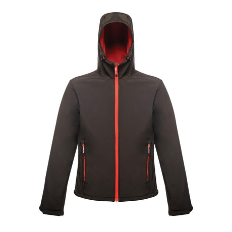 Regatta Mens Arley II Printable Softshell Hooded Jacket - Just £24.99! Shop now at Warwickshire Clothing.