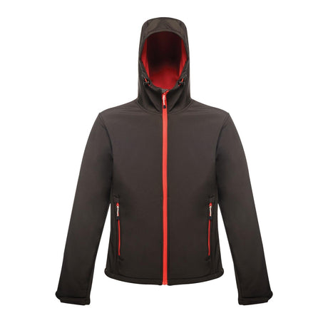 Regatta Mens Arley II Printable Softshell Hooded Jacket - Just $24.99! Shop now at Warwickshire Clothing. Free Dellivery.