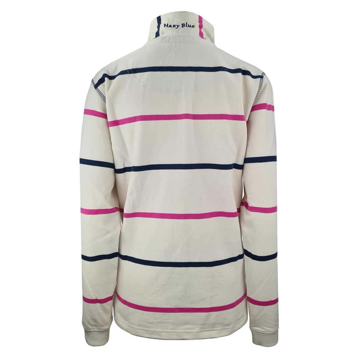 Hazy Blue Womens Half Zip Pullover Sweatshirts - Lizzy - Just £29.99! Shop now at Warwickshire Clothing.