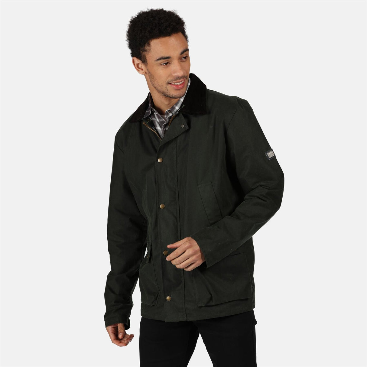 Regatta Mens Country Water Repellent Collared Full Zip Classic Coat - Just £39.99! Shop now at Warwickshire Clothing.