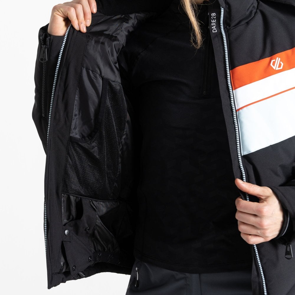 Dare2B Womens Powder Ski Jacket - Just £54.99! Shop now at Warwickshire Clothing.