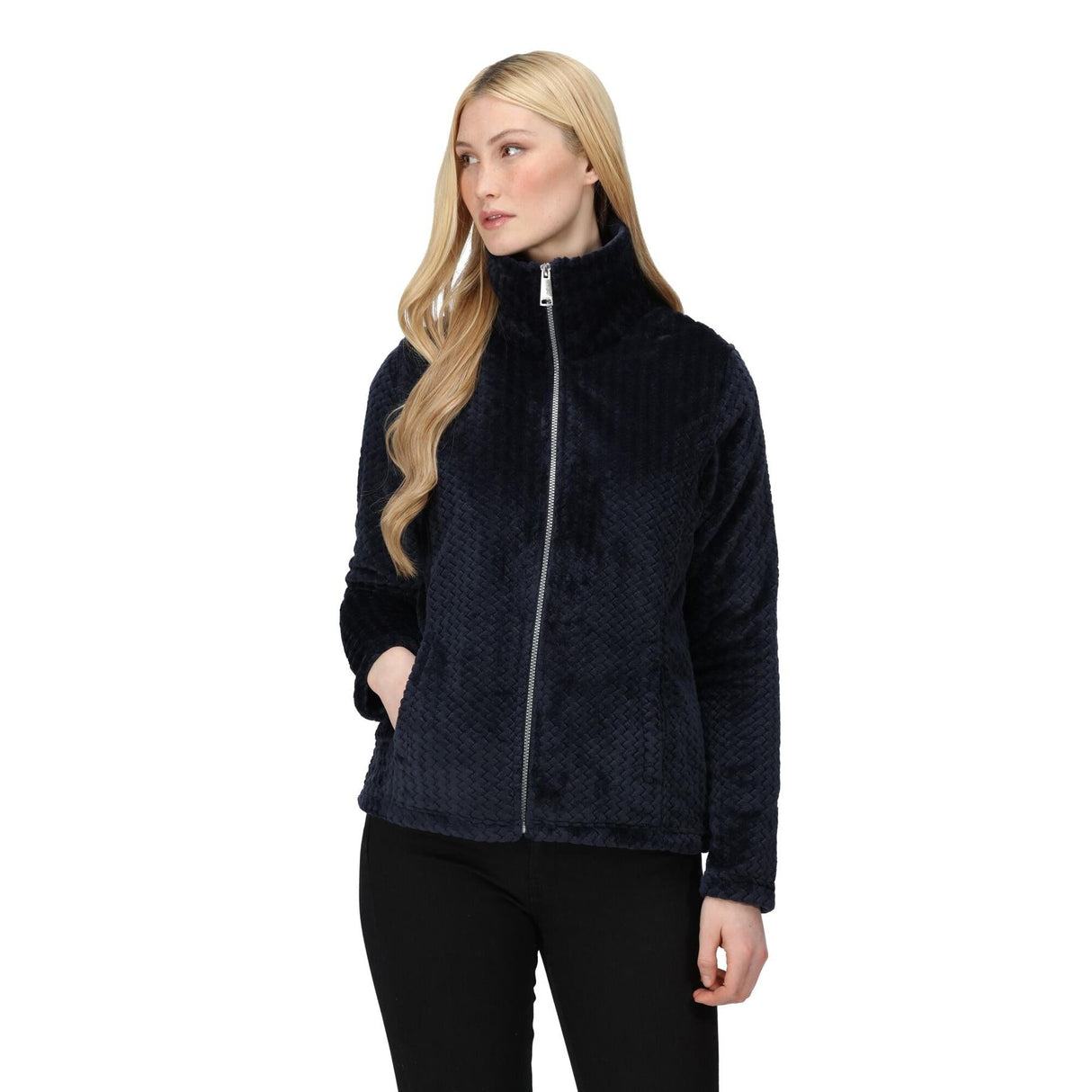 Regatta Womens Heloise Mock Neck Full Zip Fleece Jacket Coat - Just £23.99! Shop now at Warwickshire Clothing.