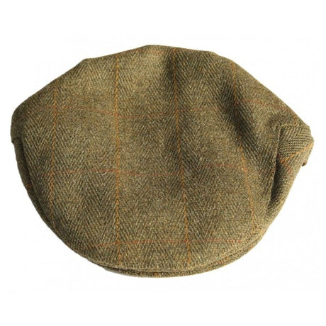 Hazy Blue Traditional Derby Tweed Flat Cap - Just £15! Shop now at Warwickshire Clothing.