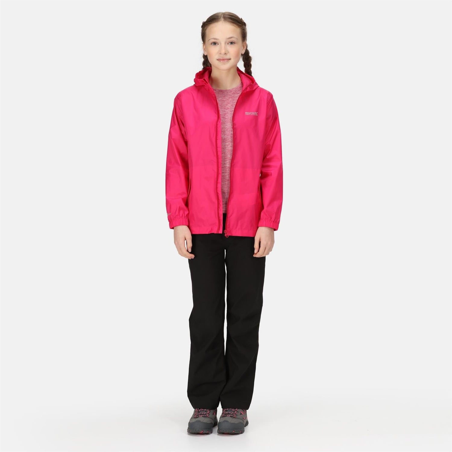 Regatta Kids Pack it Jacket III Lightweight Waterproof Packaway Jacket - Just £14.99! Shop now at Warwickshire Clothing.