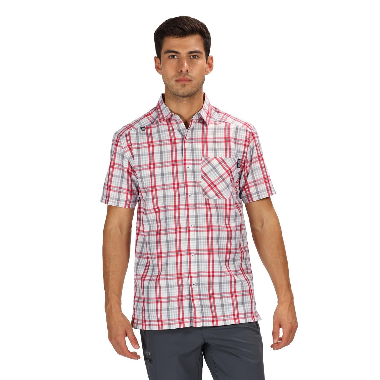 Regatta Mens Mindano V Check Short Sleeve Shirt - Just $14.99! Shop now at Warwickshire Clothing. Free Dellivery.