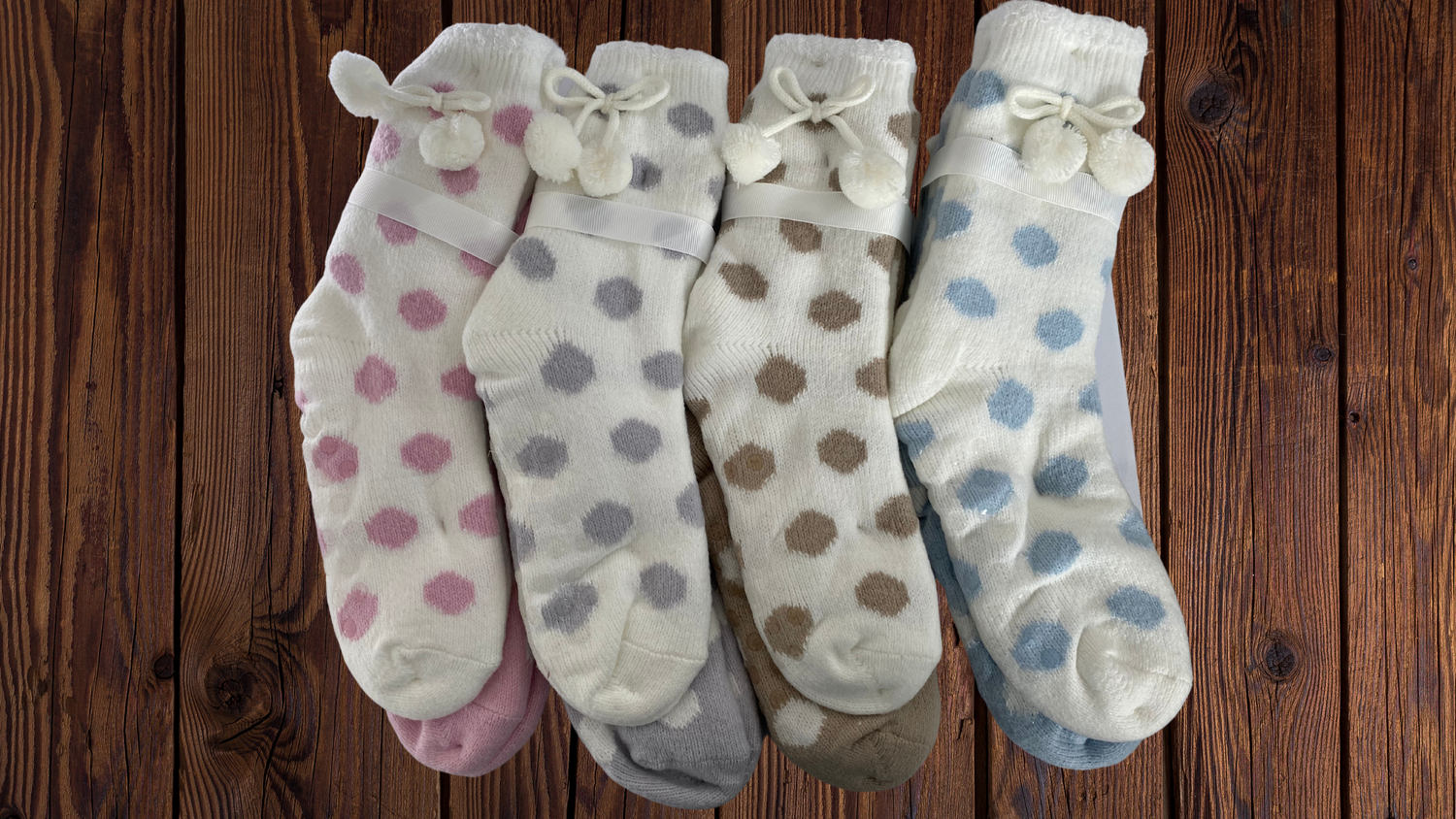 House of Tweed Ladies Fluffy Cosy Socks - 2 Pack One Size - Just £12.99! Shop now at Warwickshire Clothing.