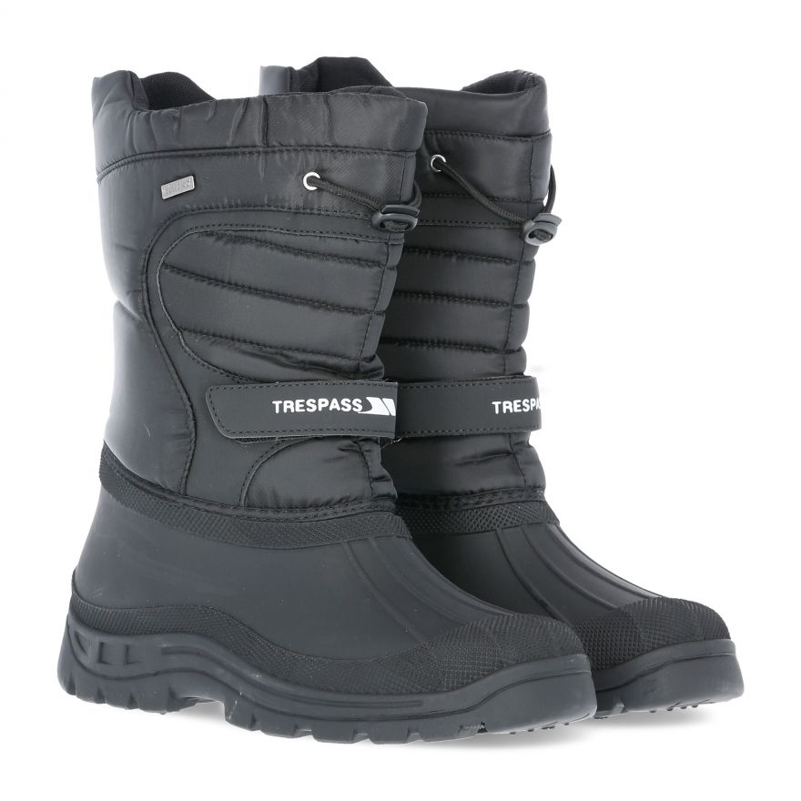Trespass Unisex Water Resistant Snow Boots - Dodo - Just £34.99! Shop now at Warwickshire Clothing.
