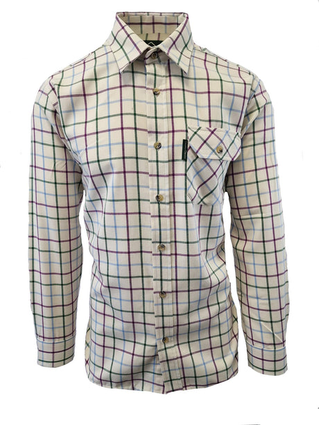 Country Classics Mens Long Sleeve Check Shirt - Doncaster - Just £18.99! Shop now at Warwickshire Clothing.
